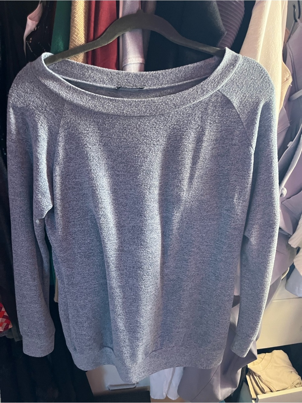 zeagoo Light Blue Crewneck Sweater
